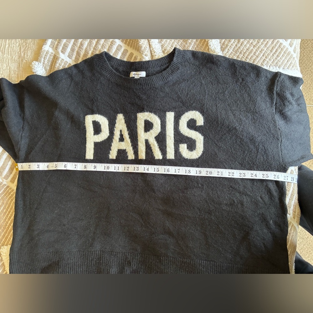 Reitmans Paris Long-Sleeve Crew-Neck PlushSoft Loose Sweater Size 2X - Picture 10 of 11